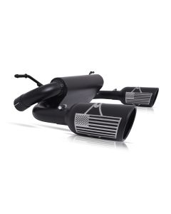 Gibson 70-0001 2.5" Patriot Series Dual Cat-Back Exhaust System for 07-18 Jeep Wrangler JK