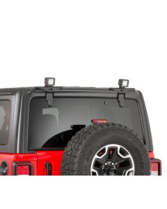 Go Rhino 599502T Rear Liftgate Window Hinge Light  Mount Kit for 18-21 Jeep Wrangler JL Unlimited