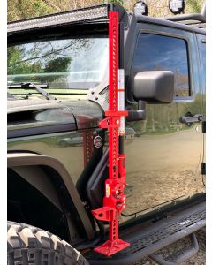 Go Rhino 701003T Exterior Jack Mount for 07-18 Jeep Wrangler JK & Wrangler Unlimited JK