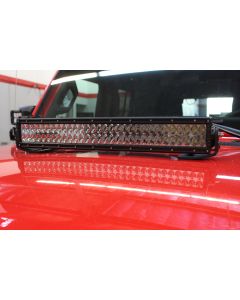 Go Rhino  20" LED Light Bar Hood Mount Brackets for 18-20 Jeep Wrangler JL Unlimited & Gladiator JT