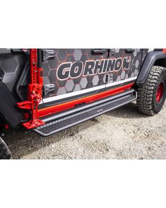 Go Rhino D14516T Dominator D1 Side Steps for 20-21 Jeep Gladiator JT