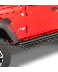 Go Rhino D14927T Dominator D1 Side Steps for 18-20 Jeep Wrangler JL 2-Door