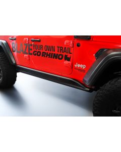 Go Rhino FS4506T Frame Mount Sliders for 18-20 Jeep Wrangler Unlimited JL 4-Door