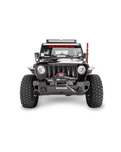 Go Rhino 230111T Trailline Winch Ready Front Stubby Bumper for 07-20 Jeep Wrangler JL, JK & Gladiator JT