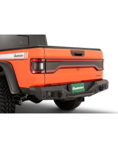 RealTruck Go Rhino 373120T Rockline Rear Full Width Bumper   for 20-26 Jeep Gladiator JT 