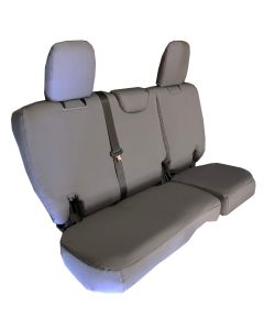 Jeep Seat Covers Rear Split Bench NO ARMREST 2019+ GLADIATOR (4 DOOR) Baseline Performance Graphite Bartact