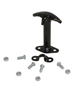 Crown Automotive HC2 Hood Catch Kit in Black for 41-95 Jeep CJ and Wrangler YJ