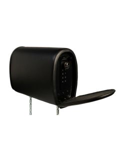 Headrest Safe and Companion Unit, Compact, Black Cloth