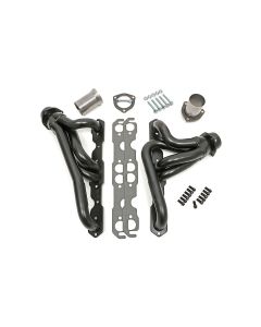 Hedman Hedders 69670 Standard-Duty Uncoated Headers  for 76-86 Jeep CJ-5, CJ-7 & CJ-8 Scrambler with Small Block Chevy V8 Engine (Under Chassis Exit)