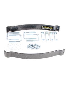 Hellwig Suspension 550 EZ-550 Helper Spring Kit for 13-23 Toyota Tacoma with 2-Keeper Leaf Spring Packs