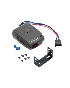 Hidden Hitch 80550 Pilot Brake Controller for 1 to 3 Axle Trailers - Timed Actuated