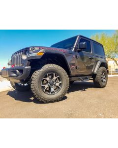 Magnum by Raptor Series RTS47JP RT Steps for 18-25 Jeep Wrangler JL 2-Door