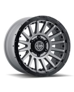 Icon Recon Pro Charcoal 17x8.5 5x4.5 4.75in Backspace 0mm Offset
