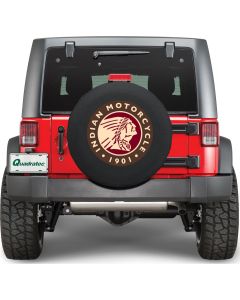 HBS TIRE COVER INDIAN CYCLE 30X10 BLK