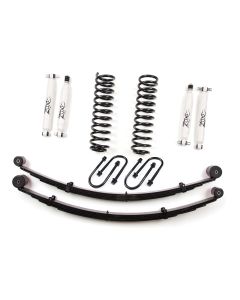 Zone Offroad Products  3" Lift Kit with Rear Leaf Springs for 84-01 Jeep Cherokee XJ 