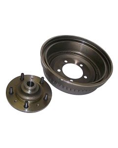 Crown Automotive J5355714 Hub & Drum Assembly  for 76-78 Jeep CJ-5 and CJ-7 with AMC 20 Rear Axle and 11" Drum Brakes