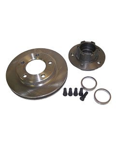Crown Automotive J5356183 Hub and Rotor Assembly  for 76-78 Jeep CJ-5 and CJ-7 
