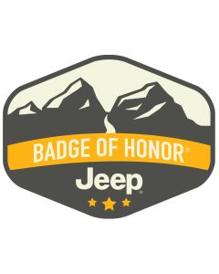 Sticker - Jeep Badge of Honor Hex