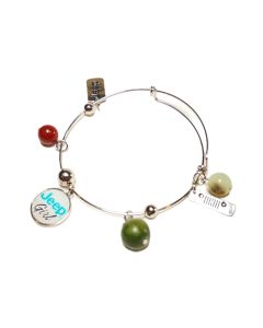 Jeep Merchandise  Jeep Girl Charms Bracelet 