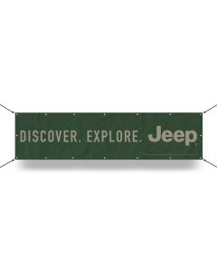 Banner - Jeep Discover Explore Long 18in x 72in