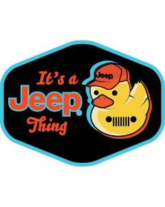 Sticker - Jeep Duck Grille Hex