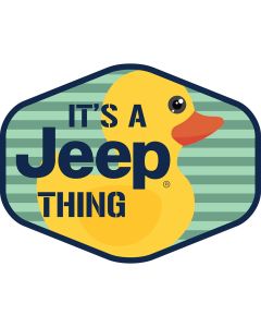 Sticker - Jeep Duck Hex - It's a Jeep Thing-Stripes