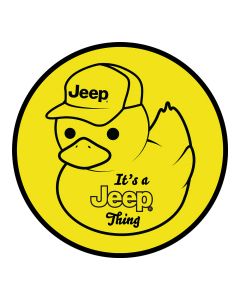 Sticker - Jeep Duck - Round