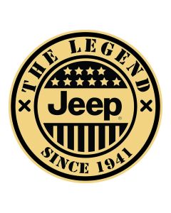Sticker - Jeep Legend - Round