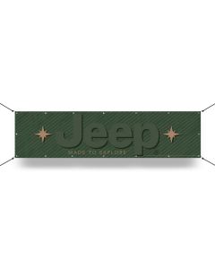 Banner - Jeep Made to Explore 18in x 72in