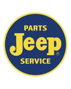 Sticker - Jeep Parts and Service - Round