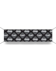 Banner - Jeep Pattern 12in x 48in