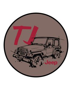 Sticker - Jeep TJ - Round