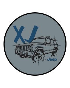Sticker - Jeep XJ - Round