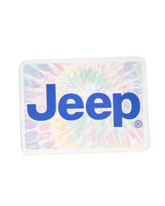 Jeep Merchandise  Jeep Tie Dye Sticker 