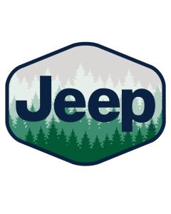 Sticker - Jeep Trees Hex