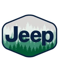 Sticker - Jeep Trees Hex