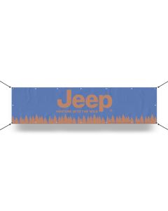 Banner - Jeep Venture Into the Wild 12in x 48in