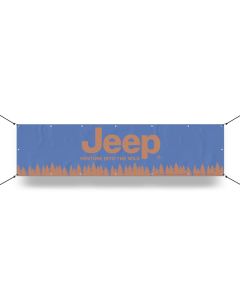 Banner - Jeep Venture Into the Wild 18in x 72in