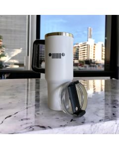 Jeep Merchandise  Jeep Text Grille Handle Mug - 40oz 