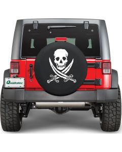 HBS TIRE COVER PIRATE RUFF 37x12.5 BLK
