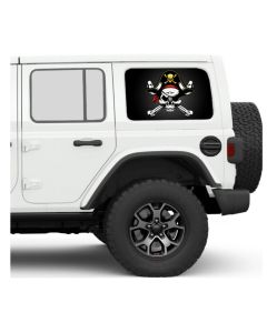 UTS SD WINDOW DCL JKU/JLU JOLLY ROGERS