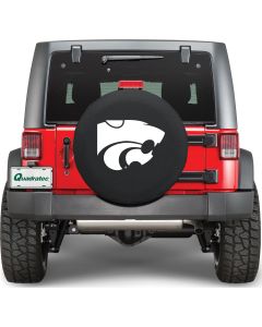 HBS TIRE COVER KANSAS ST 31X10 BLK