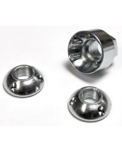 KC HiLiTES 7222 KC LKZ - M8-1.25 Light Lock Security Nut Set 