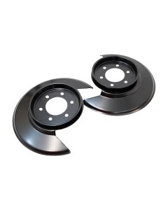Kentrol  Stainless Steel Disc Brake Dust Covers for 78-86 Jeep CJ with 2-bolt Caliper Plate