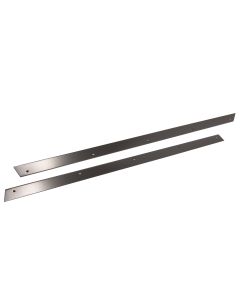 Kentrol  Stainless Steel Side Rocker Guards for 55-83 Jeep CJ5