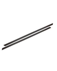 Kentrol  Stainless Steel Side Rocker Guards for 76-86 Jeep CJ7