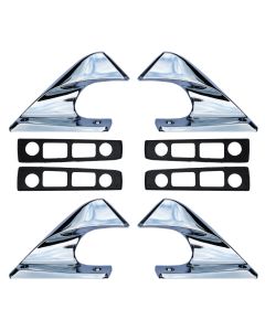 Key Parts CP117K Roof Rack End Cap Kit for 84-91 Jeep Grand Wagoneer SJ