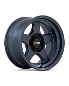 KMC Lobo KM728 17X9 5X5.0 MTL-BLUE -38MM