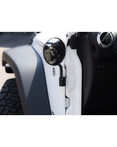 Lange Originals M1-700 Quick Mirror I in Black for 07-18 Jeep Wrangler JK