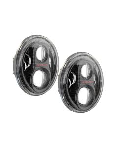 J.W. Speaker  Model 8700 Evolution J2 Series 7" LED Headlight Pair with Mounting Kit for 18-20 Jeep Wrangler JL & Gladiator JT